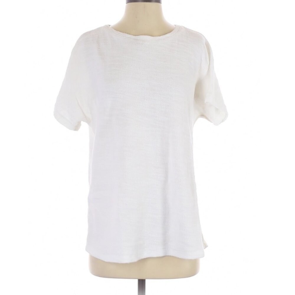 Thick Loose-fit White T-shirt from Lou & Grey
